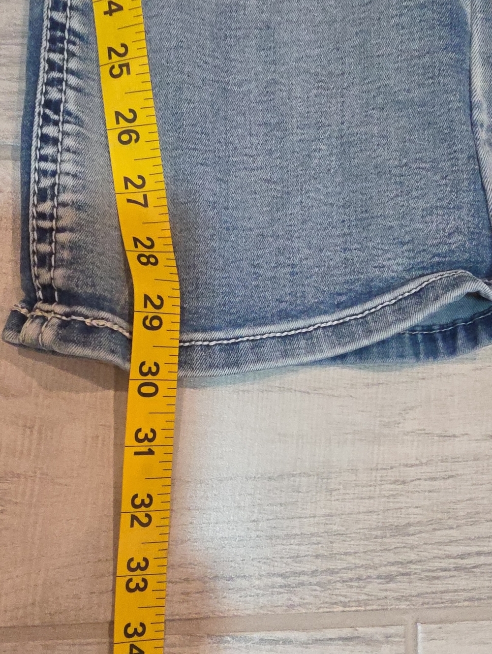 Fire & Rain Jeans Junior's Size 11 Bootleg Light Wash Stretch - Picture 6 of 10